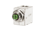 METZ CONNECT Modular-Kupplung 6A Schirm MWN911A415 RJ45/M12 Buchse/Buchse abgew