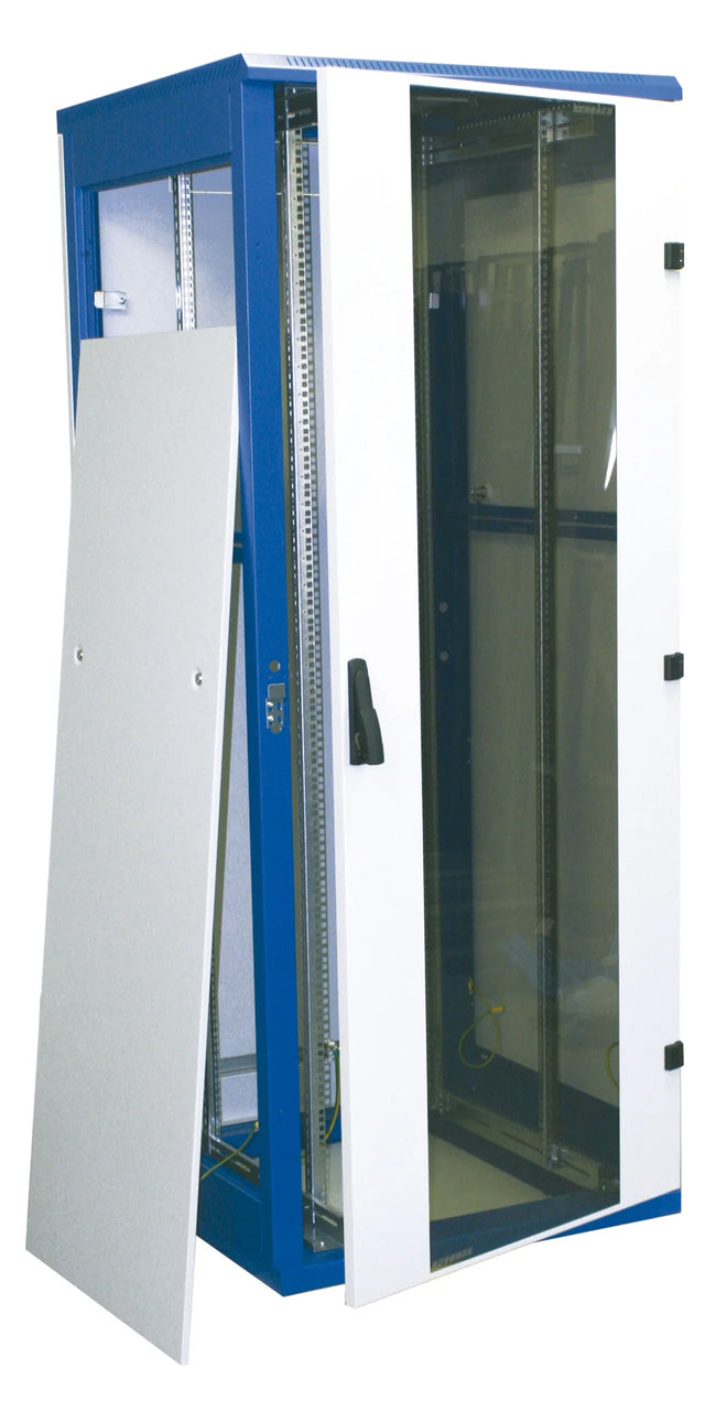 Netzwerk-Standschrank DS, B=800 H=1.080 T=600mm, 19", 22HE