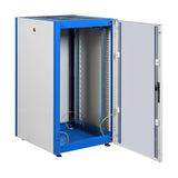 Netzwerk-Standschrank S-RACK, B=600 H=1033 T=600, 19", 20HE