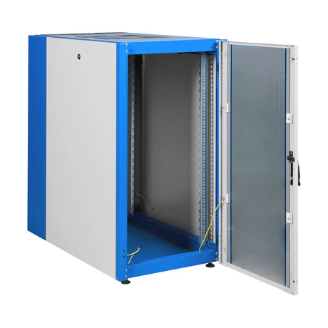 Netzwerk-Standschrank S-RACK, B=600 H=1121 T=1000, 19" 22HE