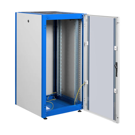 Netzwerk-Standschrank S-RACK, B=600 H=1121 T=600, 19", 22HE