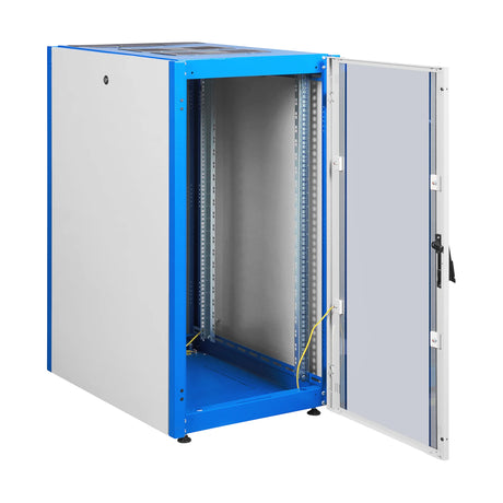 Netzwerk-Standschrank S-RACK, B=600 H=1121 T=800, 19", 22HE