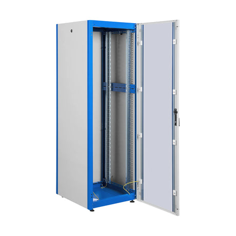 Netzwerk-Standschrank S-RACK, B=600 H=1744 T=600, 19", 36HE