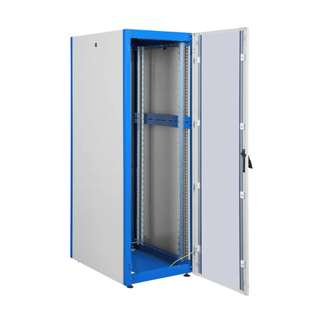 Netzwerk-Standschrank S-RACK, B=600 H=1744 T=800, 19", 36HE