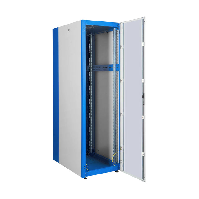 Netzwerk-Standschrank S-RACK, B=600 H=2010 T=1000, 19" 42HE