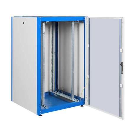 Netzwerk-Standschrank S-RACK, B=800 H=1299 T=800, 19", 26HE