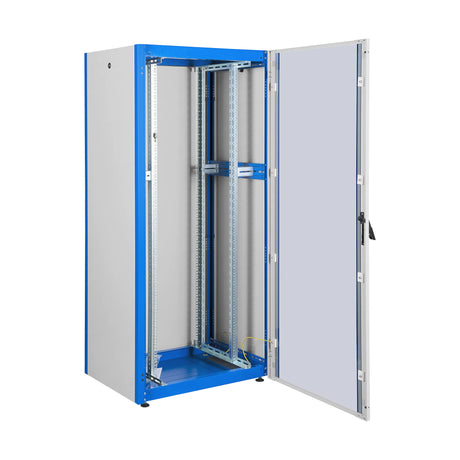 Netzwerk-Standschrank S-RACK, B=800 H=1744 T=600, 19", 36HE