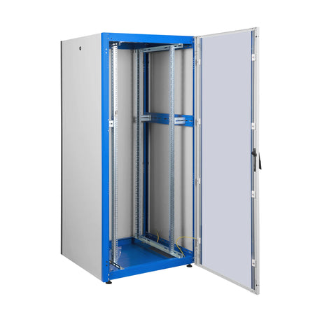 Netzwerk-Standschrank S-RACK, B=800 H=1744 T=800, 19", 36HE