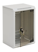 Netzwerk-Wandschrank DV, B=310 H=248 T=260mm,10",4HE,RAL7035