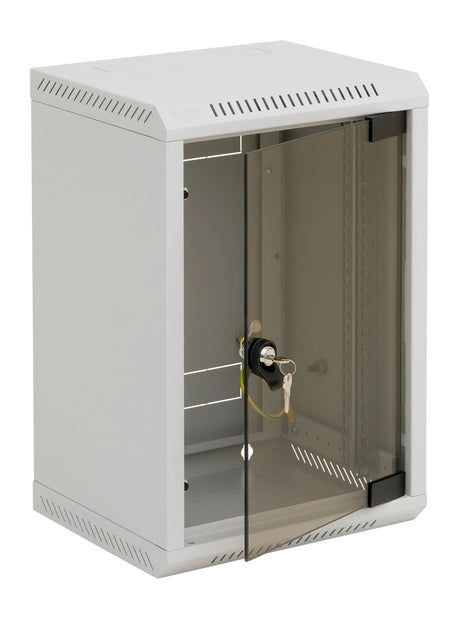 Netzwerk-Wandschrank DV, B=310 H=248 T=260mm,10",4HE,RAL7035