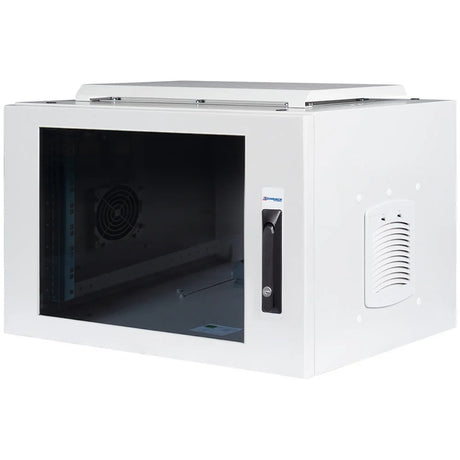 Netzwerk-Wandschrank IP55 Indoor, B600 H440 T450mm, 19"  7HE
