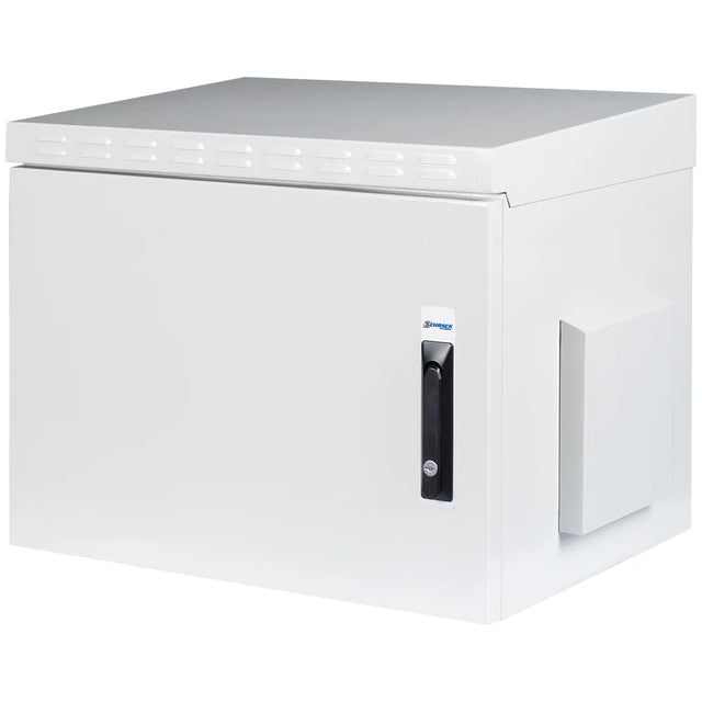 Netzwerk-Wandschrank IP55 Outdoor, B600 H579 T450mm, 19" 9HE