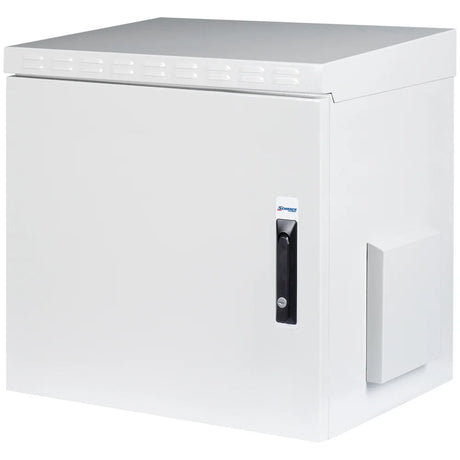 Netzwerk-Wandschrank IP55 Outdoor, B600 H713 T450mm 19" 12HE