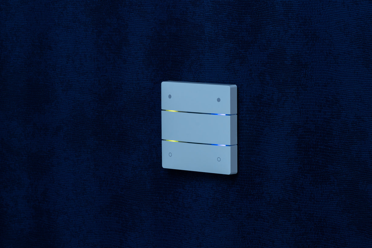 THEBEN Tastsensor KNX AP ws mt 2f 4pkt iON 104 KNX inkl.Ankoppl LED