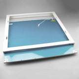 Aufbaurahmen weiß RAL 9016 Höhe 5cm für LED Panels 300x1200 vormontiert zur Schnellmontage - Beleuchtung