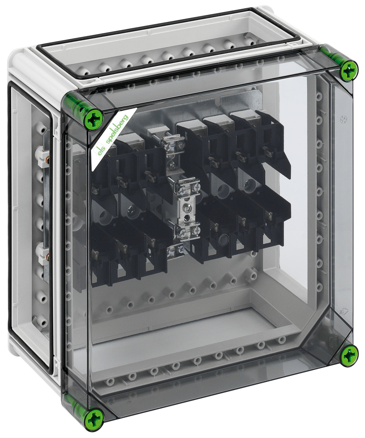 SPELSBERG Sicherungsgehäuse 125A IP65 GTS 202 NH-Sich uni Kst m.transpDeckel