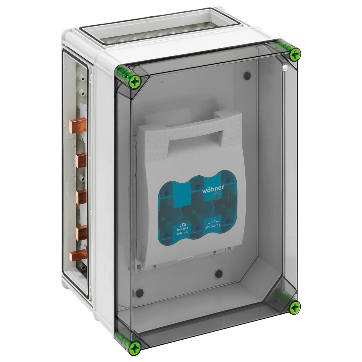 SPELSBERG Lasttrenngehäuse NH000 630A GST 3115-630 Plus 690V 320x179x440mm