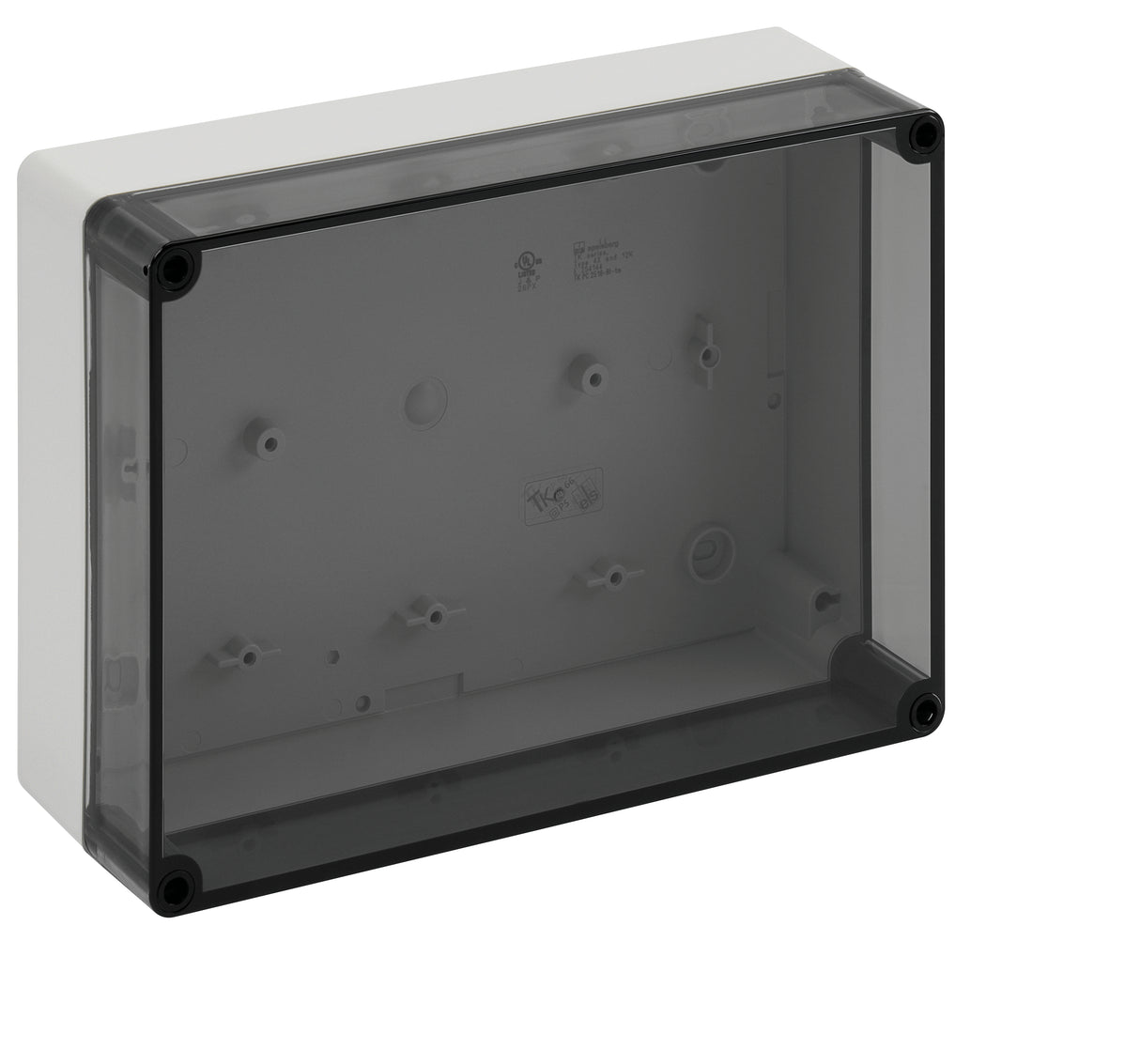 SPELSBERG Leergehäuse Kst IP66 ET70mm TK PS 2518-8f-to B180xH254xT84mm geschl