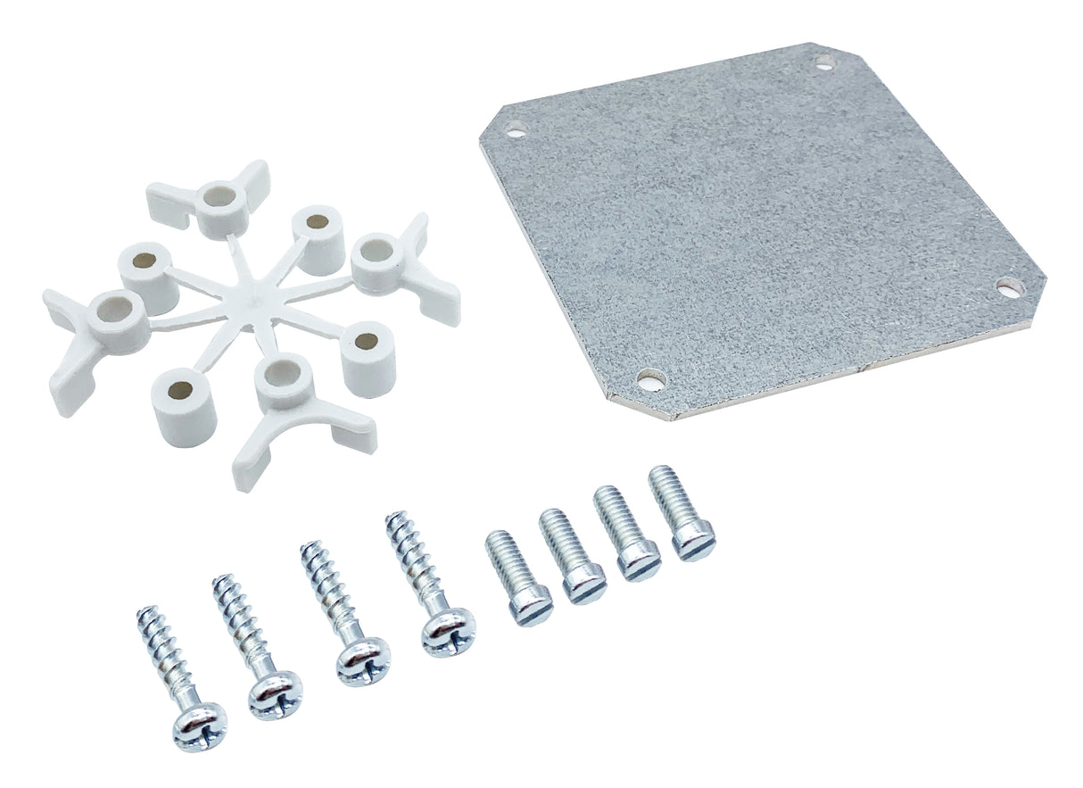 SPELSBERG Montageplatte Verteiler ST TK MPS-99 lack 74x74mm Lochung