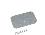SPELSBERG Montageplatte Verteiler ST TK MPS-1811 lack 90x150mm Lochung
