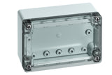 SPELSBERG Leergehäuse ST/Kst IP67 geschl TG PC 1208-6-to B122xH82xT55mm
