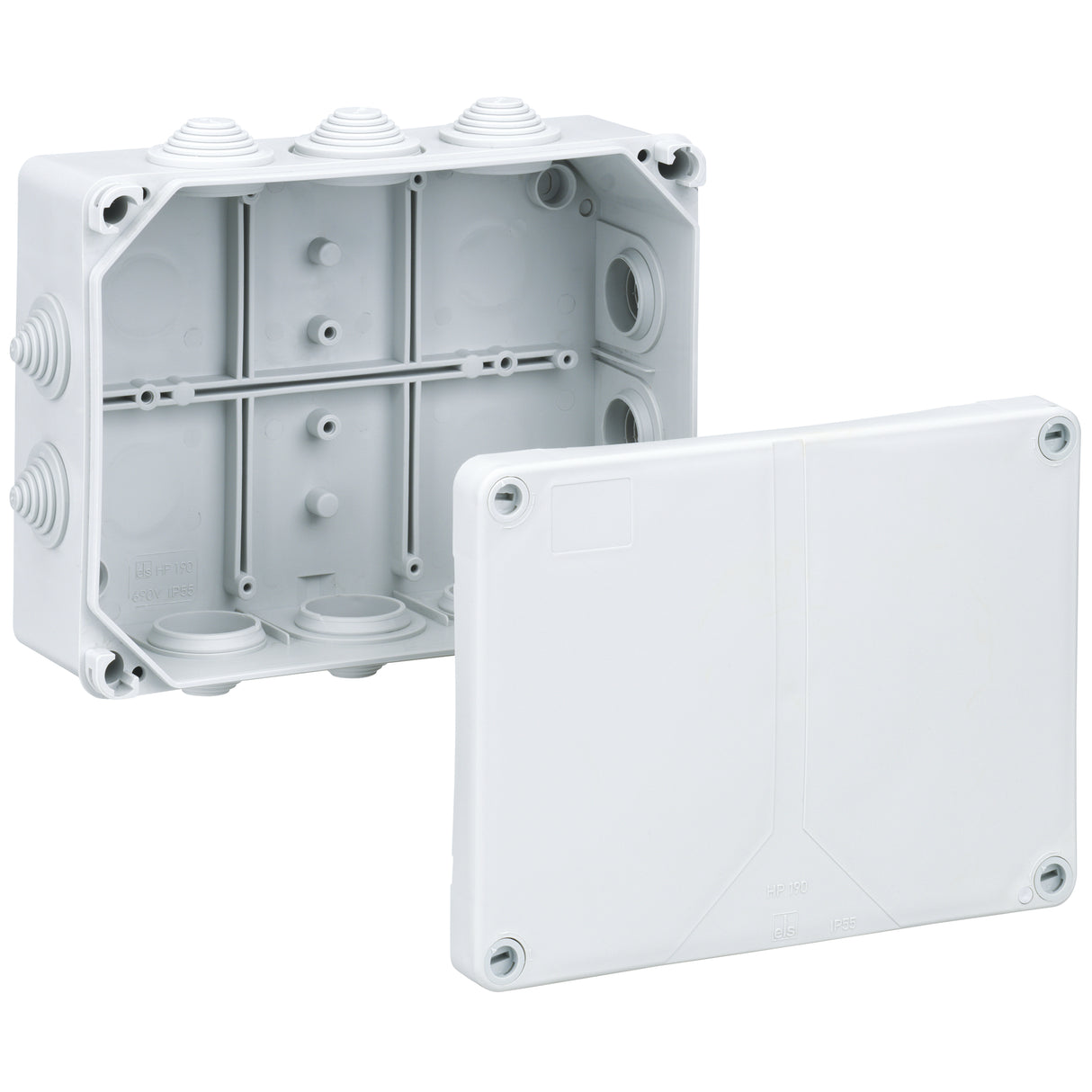 SPELSBERG Abzweigdose IP55 10qmm Kst HP 190-L 149x199x77mm rechteck