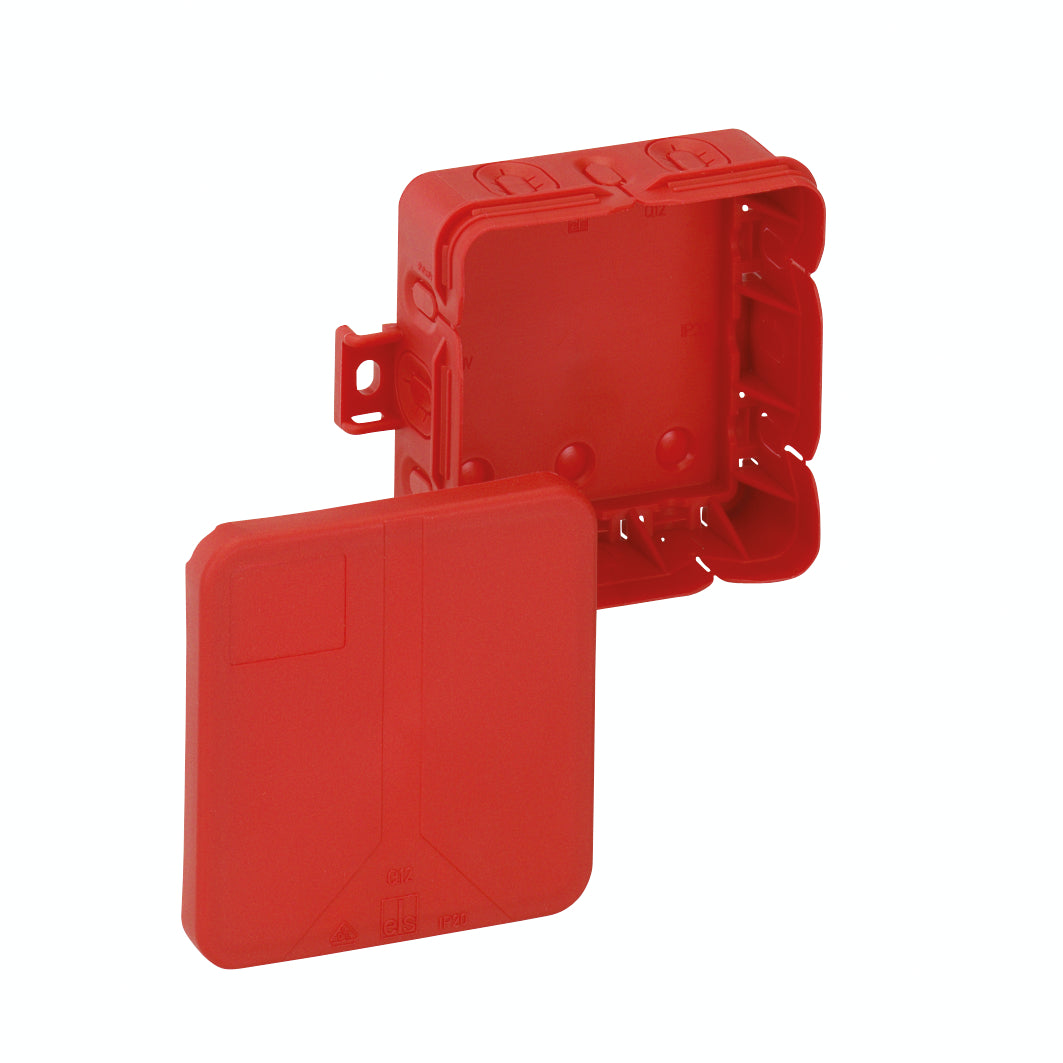 SPELSBERG Abzweigdose IP20 2,5qmm Kst Q 12 SB-L 85x85x37mm quadrat Wand/Decke