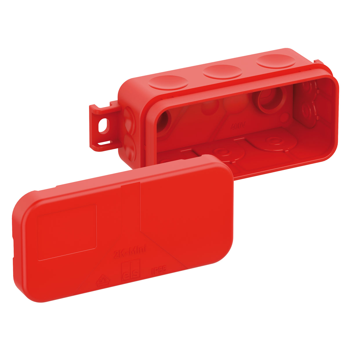 SPELSBERG Abzweigdose IP55 2,5qmm Kst 2K-Mini AB SB-L 89x43x38mm rechteck hfr