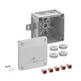 SPELSBERG Abzweigkasten 102x102mm Kst gr Abox Pro 040 AB-4² IP66/IP67/IP69 IK09