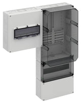SPELSBERG Zählergehäuse Aufb IP54 Kst ZVi 7560 600x750x210mm m.Tragschien