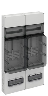 SPELSBERG Zählergehäuse Aufb IP54 Kst ZVi 10560-S 600x1050x210mm m.Tragschien