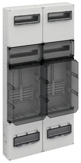 SPELSBERG Zählergehäuse Aufb IP54 Kst ZVi 12060-S 600x1200x210mm m.Tragschien