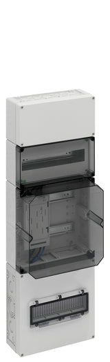 SPELSBERG Zählergehäuse Aufb IP54 Kst ZVi 9030-eHZ 300x900x210mm m.Tragschien