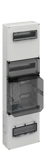 SPELSBERG Zählergehäuse Aufb IP54 Kst ZVi 10530-eHZ 300x1050x210mm