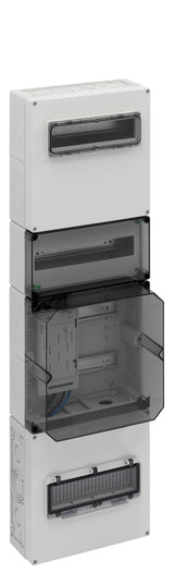 SPELSBERG Zählergehäuse Aufb IP54 Kst ZVi 10530-S-eHZ 300x1050x210mm