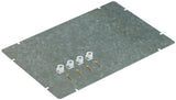 SPELSBERG Montageplatte Verteiler ST vz AK MPS 3 2x390mm Lochung