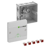 SPELSBERG Abzweigdose Steckkl IP66 4qmm Abox 040-4² EasyPrint 102x102x57mm Kst