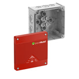 SPELSBERG Abzweigdose IP66 6qmm quadrat Abox 060-L/SB EasyPrint 127x127x70mm