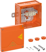 SPELSBERG Abzweigdose Klemme IP66 6qmm WKE 4 - 3/3 x 6² 1SB 150x150x85mm Kst