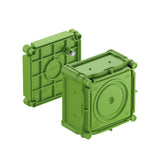 SPELSBERG Gerätedose UP Klemme luftd Kst BS 1-K 86x86x60mm IP30 quadrat