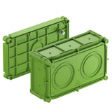 SPELSBERG Gerätedose UP Klemme luftd Kst BS 2-K 146x86x60mm IP30 rechteck