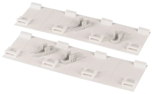 Plombierbare Abdeckplatten, 2 Stück + 4 Keile
