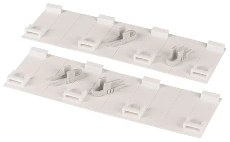 Plombierbare Abdeckplatten, 2 Stück + 4 Keile
