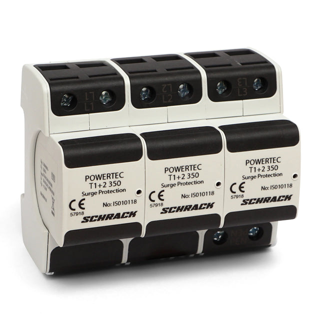 POWERTEC P 25kA + H, 3+0 TNC - 350V, T1/2, steckbar