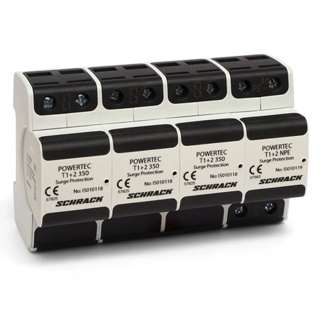 POWERTEC P 25kA + H, 3+1 TT - 350V, T1/2, steckbar