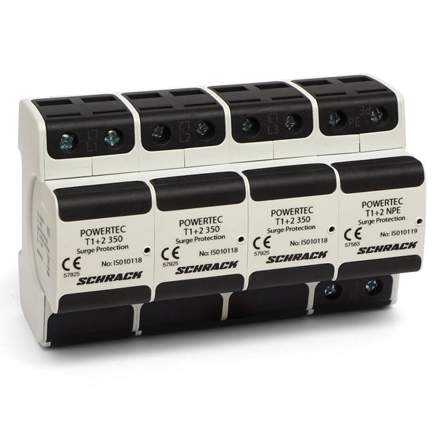 POWERTEC P 25kA + H, 3+1 TT - 350V, T1/2, steckbar