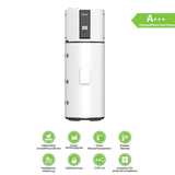 Haier HP200M7C-F9 – Warmwasser-Wärmepumpe 185 L Compact – A+ – R290