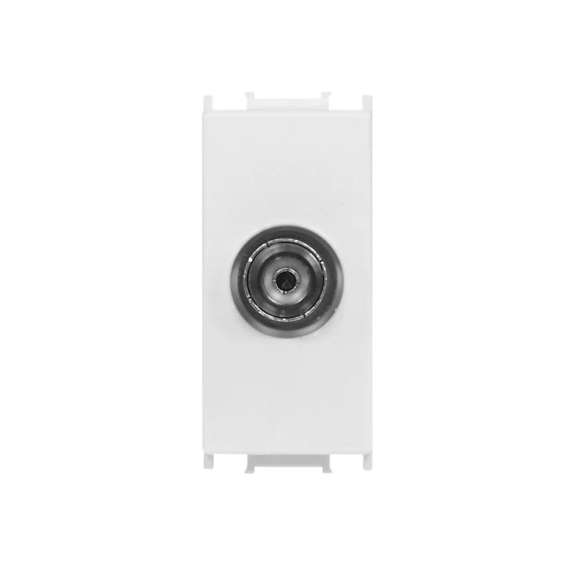 Radiosteckdose 1M 0dB, weiß