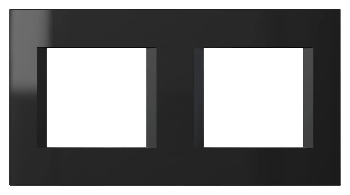 Rahmen 2x2M, schwarz