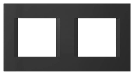 Rahmen 2x2M, schwarz matt